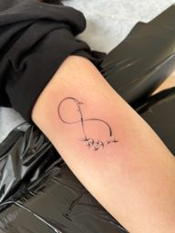 Infinity Symbol with Name and Birds