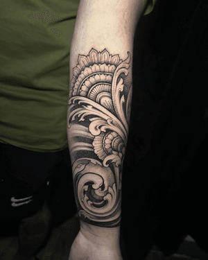 Black & Gray tattoo style