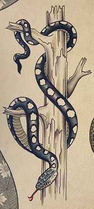 Snake on Branch