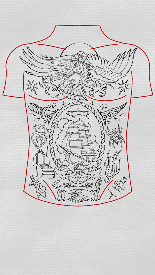 Flash tattoo