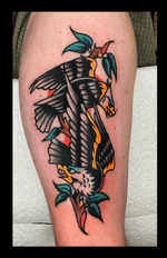 Eagles in Flight Tattoo