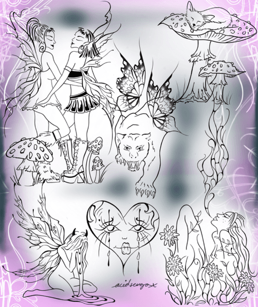Flash tattoo