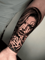 Chicano Girl Tattoo