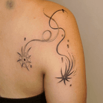 Stylized celestial design