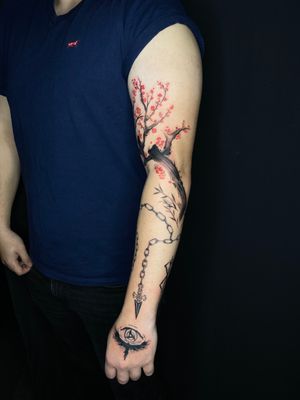 Anime tattoo style