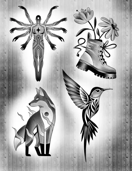 Flash tattoo