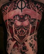 Elesh Norn in progress:) Based in West Kensington. Bookings are available. . . #backpiecetattoo #fullbacktattoo #charactertattoo #animetattoo #londontattoo #londontattooartist