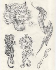 Tiger and Cobra Flash Sheet