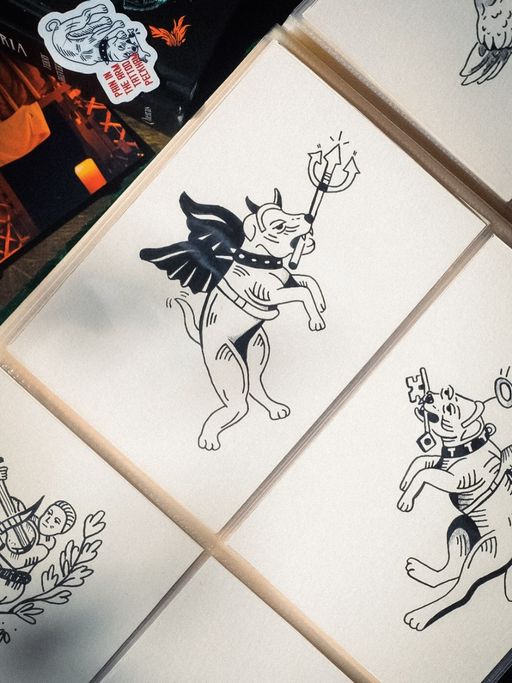 Flash tattoo