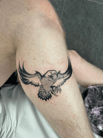 Stylized Flying Eagle