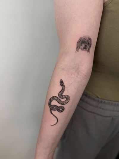 Tattoo work at Chaos Art Collective
