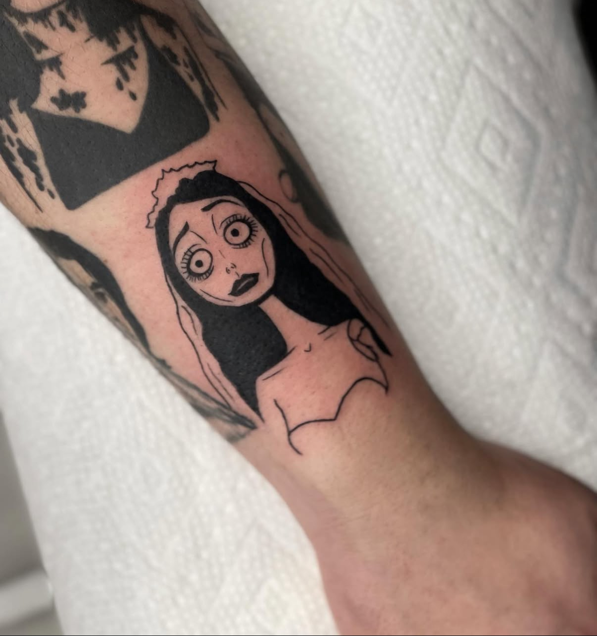 New - Custom 'Interview with the Vampire' piece done by @stephanie_tattooer  Call or email for booking! #tattoo #tattoos #custom #customtattoo  #interviewwiththevampire #interviewwiththevampiretattoo #vampire #blah  #cttattoo #cttattooshop ..., image size:1203x1280