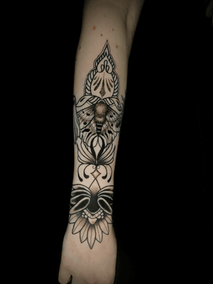 Blackwork tattoo style