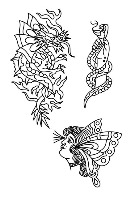 Flash tattoo