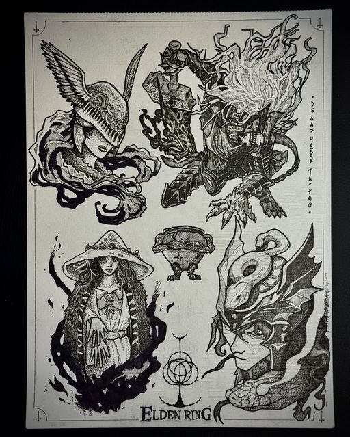 Flash tattoo
