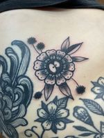 Whimsical Floral Tattoo