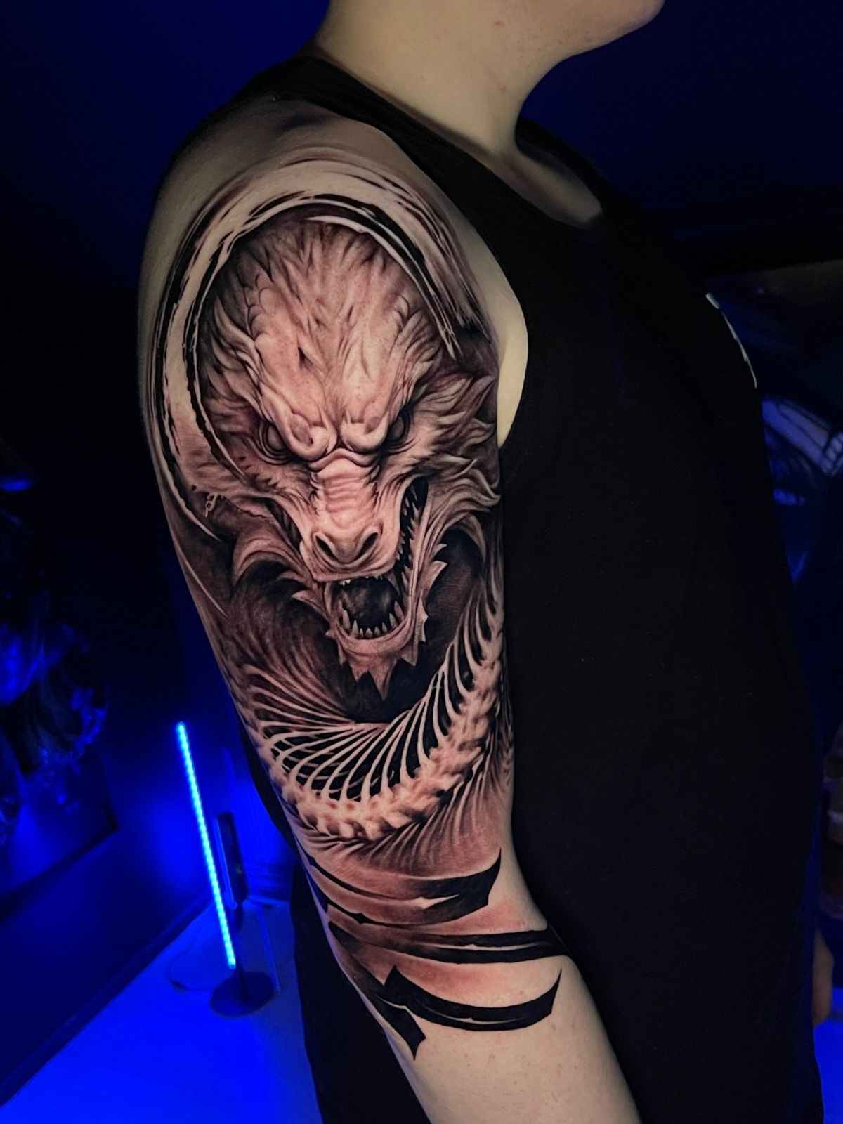 graceful arm tattoo