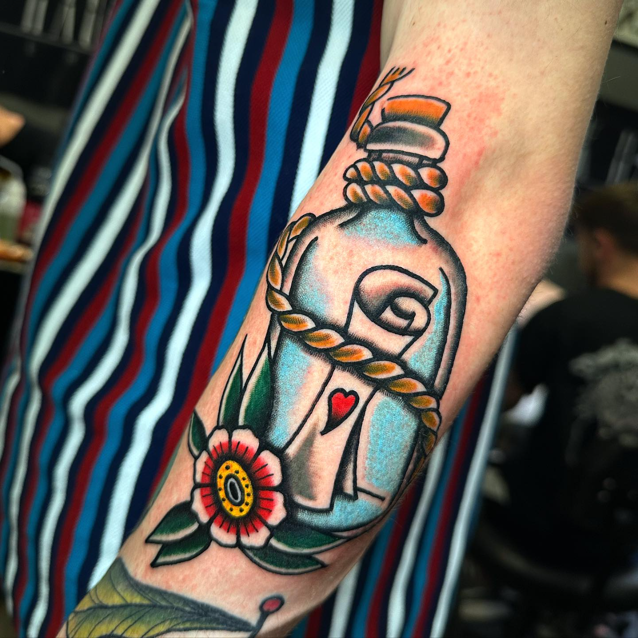 Message In A Bottle By William Wood Tattoos