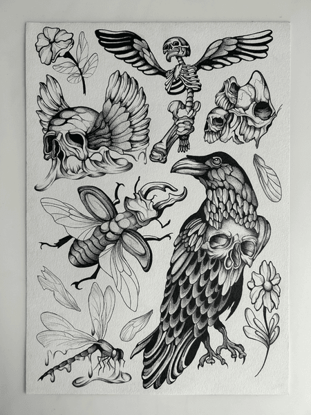 Flash tattoo