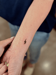 Lightning Bolt Tattoo