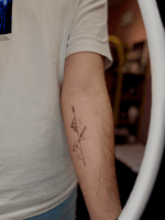 Geometric Nature Tattoo