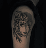 Cyborg Woman Portrait