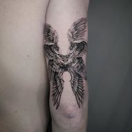 Seraphim ???.....#tattoo #art #angel #seraphim #armtattoo #tattooartist #blackandgreytattoo #anaheim #orangecounty #design #tattoodesign