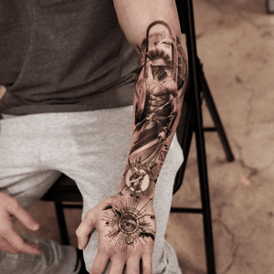 Black & Gray tattoo style