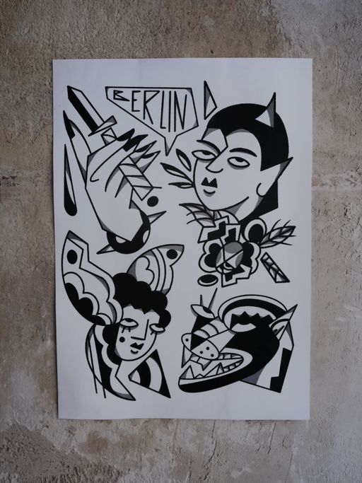 Flash tattoo