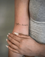 "For Keeps" Tattoo