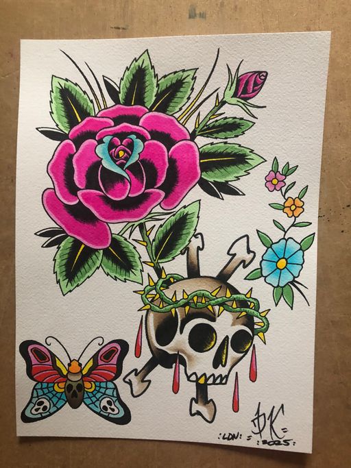 Flash tattoo