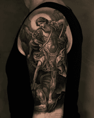 Archangel Michael Tattoo