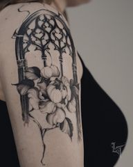 ✖ Happy Friday everyone. ? I hope you'll have an exquisite weekend! ???????: ????????@?????.??? ???? ????: ✖ @ironinktattoo.vejle in #Denmark ✖ @bishoprotary ✖ @criticaltattoosupply ✖ @sorrymomtattoo ✖ @kwadron #tattoo #tattoos #ink #tattoogirl #tatovering #tattooart #tattooideas #femaletattooartist #tattooartist #denmarktattoo #scandinaviatattoo #bodyart #kropskunst #blackworktattoo #darkartists #blackwork #blackworker #inkedmag #blackworker_tattoo #blacktattoo #blacktattooart #artesobscurae #blackflowertattoo #flowertattoo #beautifultattoo #linework #blackaestethics #3rl #darkart