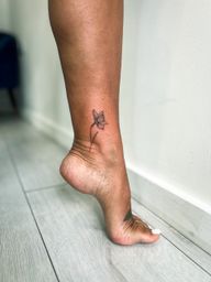 Minimalist Daffodil Tattoo