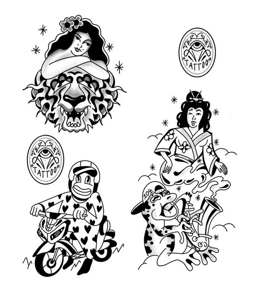 Flash tattoo