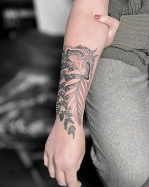 Black & Gray tattoo style