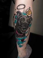 Dog Portrait Tattoo