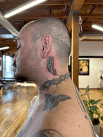 Butterfly and Thorns Tattoo