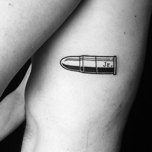 60 Bullet Tattoos For Men  A Shot Of Design Ideas