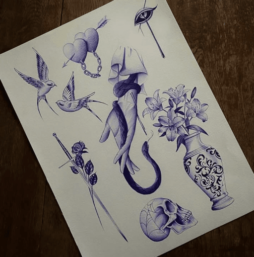 Flash tattoo