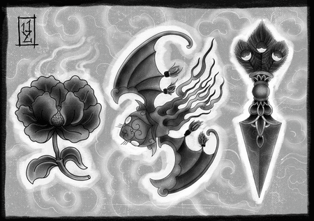 Flash tattoo