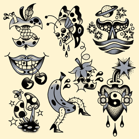 Flash tattoo