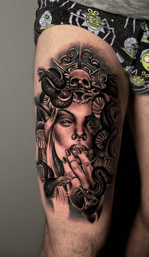 Mythical Medusa Head