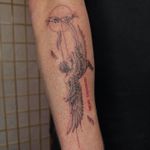 Falling Angel with Memento Mori