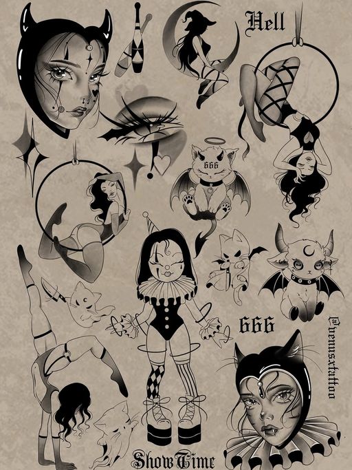 Flash tattoo
