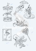 Whimsical Shrimp Designs