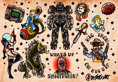 Flash tattoo