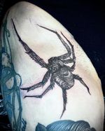 Sicarious Spider tattoo done at @beyondtheinktattoo @beyond_the_gates_festival 🇳🇴🕷️ Big thanks to @lutang__ for your trust in creating this inspiring tattoo the great and fun session!🤘🏻 #spidertattoo #sicariousspider #beyondthegatesfestival #bergen #infernofestival #infernofestivalnorway #metalnorway #norway #concerts #metalhead #girlswithtattoos #tattooconvention #norge #blackmetal #tattoofair #truenorwegianblackmetal #tnbm #tattooartist #darkartist #dark #art #tattoo #ink #berlintattooartist #artesobscurae #darkart #blackworktattoo #apocalypsetattoo #hailsatan #hailthedarklord