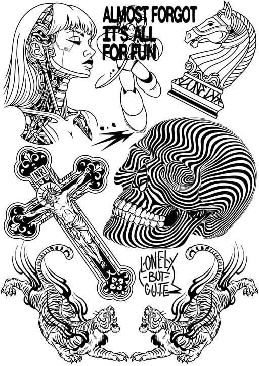 Flash tattoo