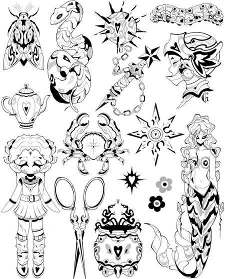 Flash tattoo